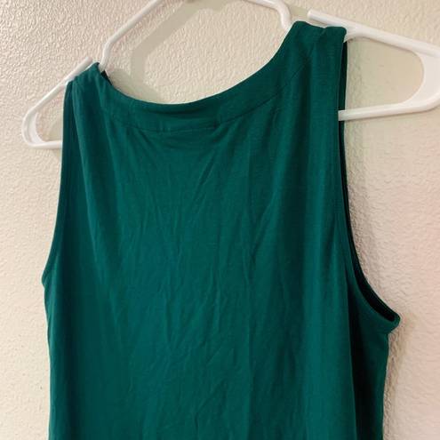 J.Jill  Womens Emerald Green Tunic Tank Top Size S