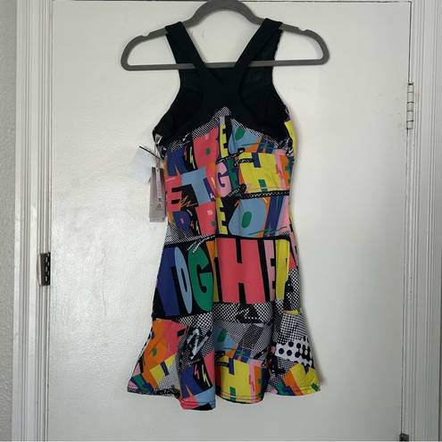 Adidas T Pride Y Multicolor Tennis Dress NWT XS