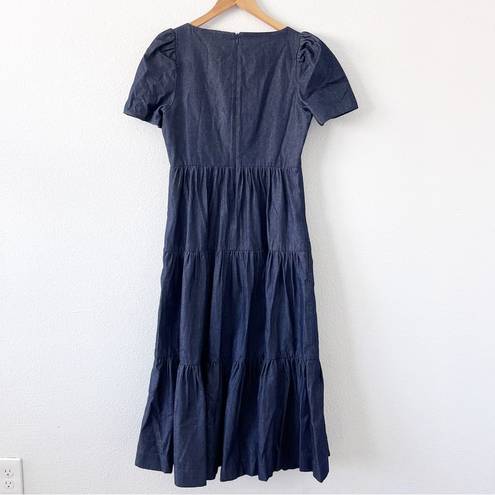 Likely Denim Blue Lear Midi Dress