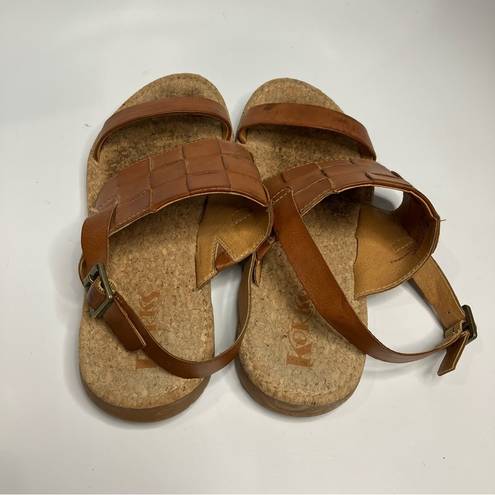 Kork-Ease Korks Shana sandals faux leather size 8