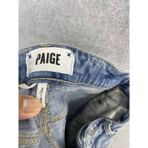 Paige  Women's Jeans Light Wash Size 27 Flawed for repair or craft