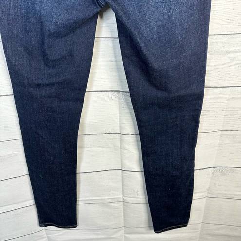 Good American  Womens size 0/25 Good Legs Crop Denim Jeans Dark Wash