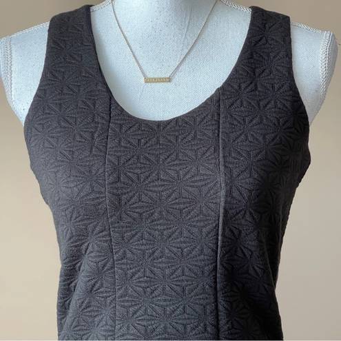 Krass&co RW &  | Black Textured Sleeveless Peplum Top Sz XS