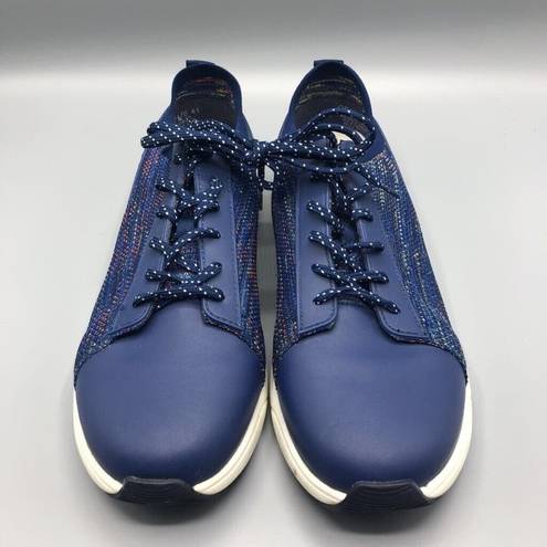 Alegria  Shoes Womens 10.5 Walking Blue QES-5470 Comfort Lace Up Lightweight