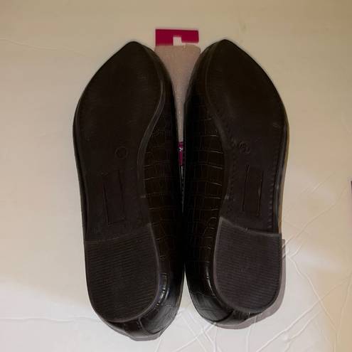 SO Women’s Memory Foam Brown Ballerina Flats New Size 8.5 🆕