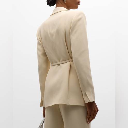 Alexis Alek Belted Blazer Jacket Ivory sz Small $850