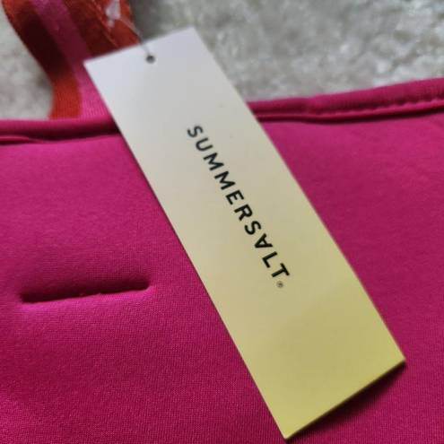 Summersalt NEW  pink & red neoprene tote