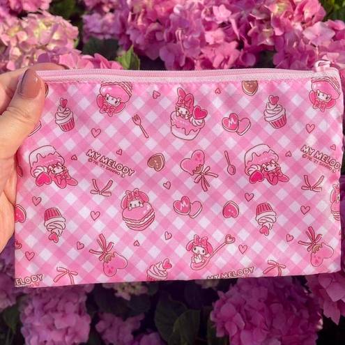 Sanrio  Pink My Melody 2 Zipper Bag