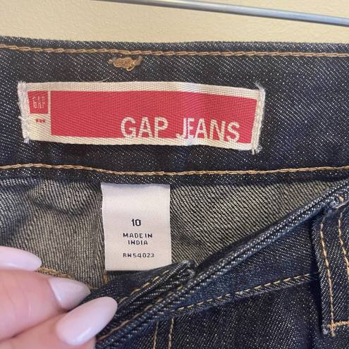 Gap  Jeans Dark Wash Kick Crop Denim Size 10R NEW WITH TAGS