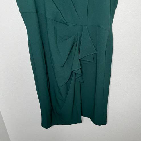 Lane Bryant green sleeveless sheath dress size 22