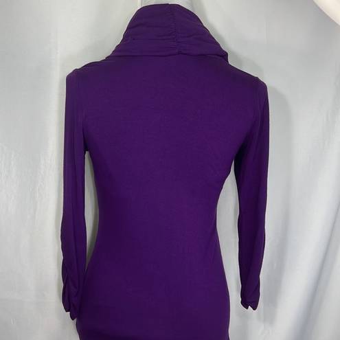 Krass&co NY& Purple Knit blouse top Small