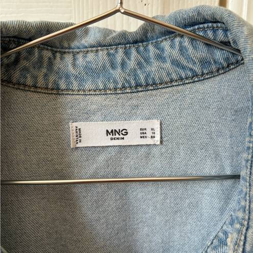 Mango  denim Shacket