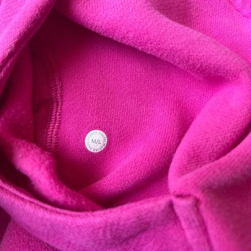 Lululemon  Oversized Sonic Pink Funnel-Neck Scuba Half Zip