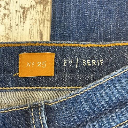 Pilcro and the Letterpress  by Anthropologie Serif Fit Skinny Jeans 25