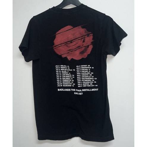 Tultex Halsey Badlands Tour The Final Installment Tour Shirt Adult Small Black Band Tee