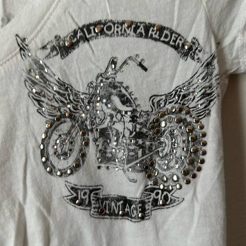 Vintage Havana California Rider Studded 1990  V-Neck Est. 1954