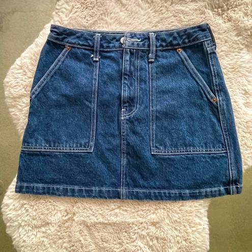 Abercrombie & Fitch  carpenter style denim skirt