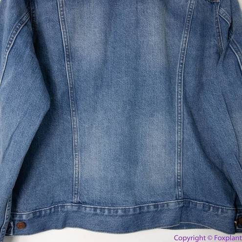 Madewell NEW  The Jean Jacket in Pinter Wash, 3X