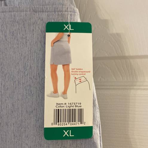 Krass&co S.C&  Skorts size XL brand new with tag color light blue two front pockets