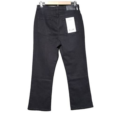 La Ligne The Meredith Cropped Flare Black Size 30