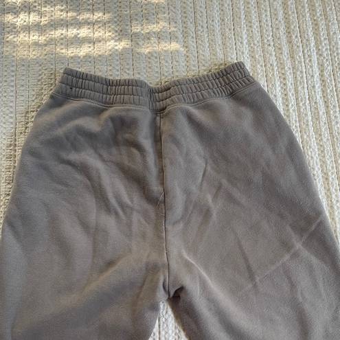 Abercrombie & Fitch soft collection light brown high waisted joggers medium