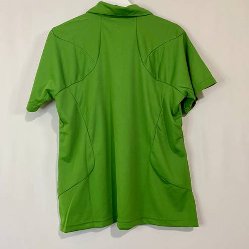 Polo North End Sport Women’s Short Sleeve Moisture Wicking  Valley Green XL NWT