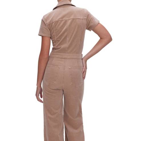 Good American  Palazzo Corduroy Jumpsuit