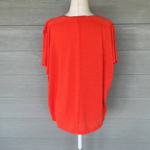 Pilcro Flutter Sleeve Knit Top