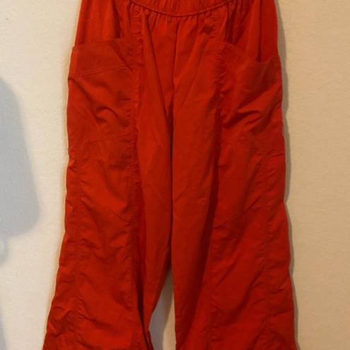 Free People Movement  Off The Record Exaggerated Pockets Wide Leg  Pants Size M