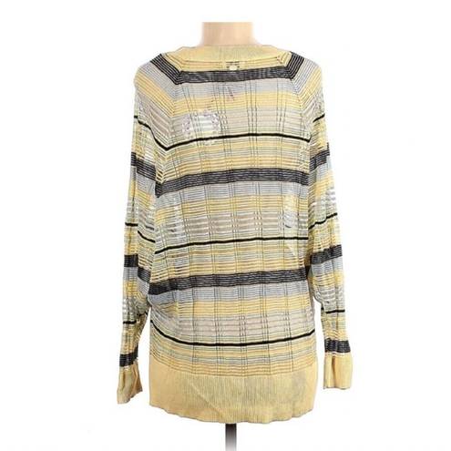 Umgee  Pullover Light Weight Long Mesh Sleeve Sweater Size M NWTReg $64