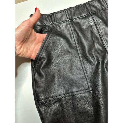 Spanx  Leather Like Faux Leather Jogger