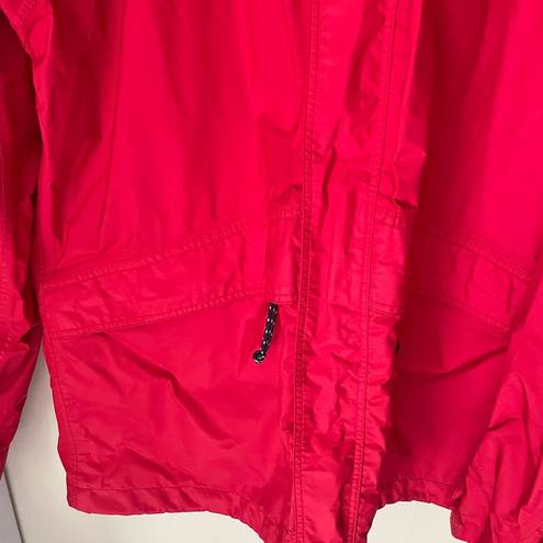 Patagonia  Red Lightweight Raincoat Size Small