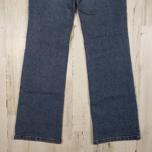 DKNY  Faded Medium Wash Blue Denim Bootcut Jeans Women's Size 8