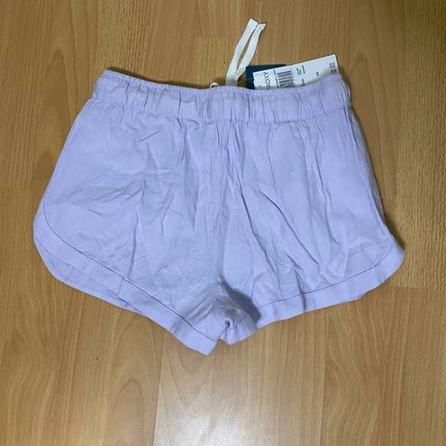 Roxy  XS New Impossible Love Purple Athletic Shorts