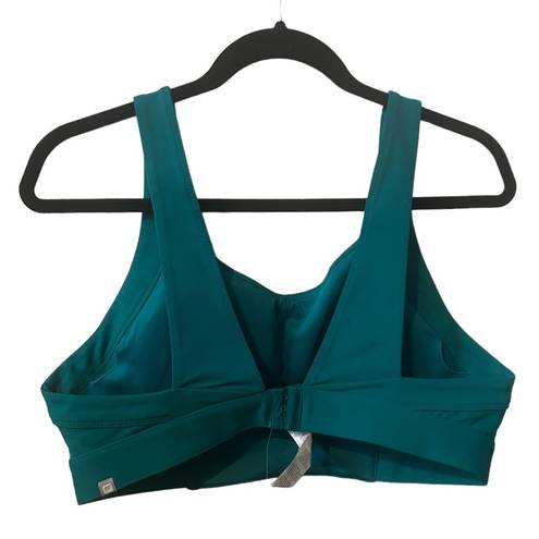 Fabletics Rae High Support Teal Size XXL Sports Bra.