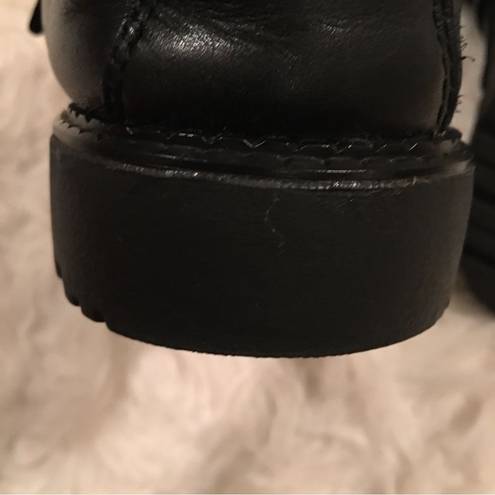 Polo Leather  Ralph Lauren Logo buckle Boots( UNISEX)