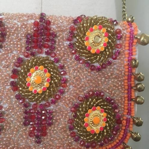 Anthropologie  Beaded Bali Clutch