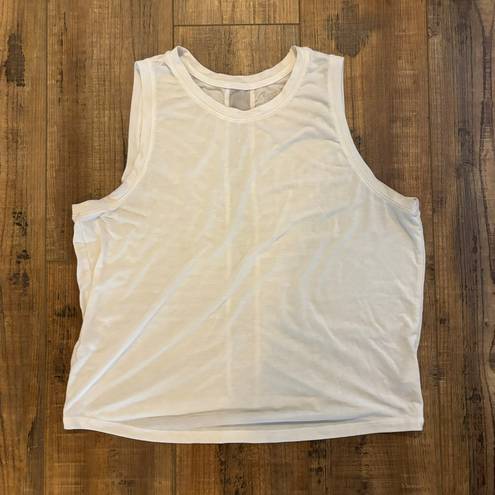 Old Navy Active White Tank Top