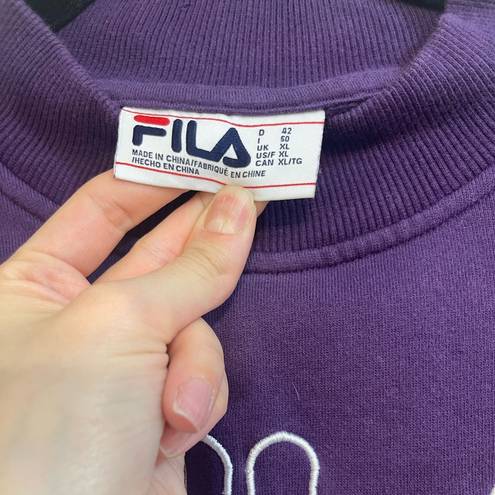 FILA  crew neck sweater. Size XL.