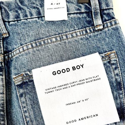 Good American NWT  Good Boy 32" Inseam - Size 4/27