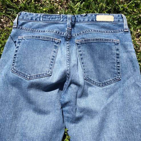 AG Adriano Goldschmied Adriano Goldschmied Ag-ed Distressed denim high rise Jodi crop jeans, size 28R