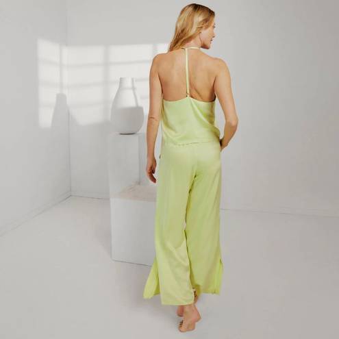 Mulberry LUNYA Washable  Silk Pajamas in Boundless Lime Size X-Small