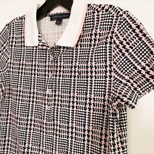 Tommy Hilfiger | Plaid Polo Shirt XS