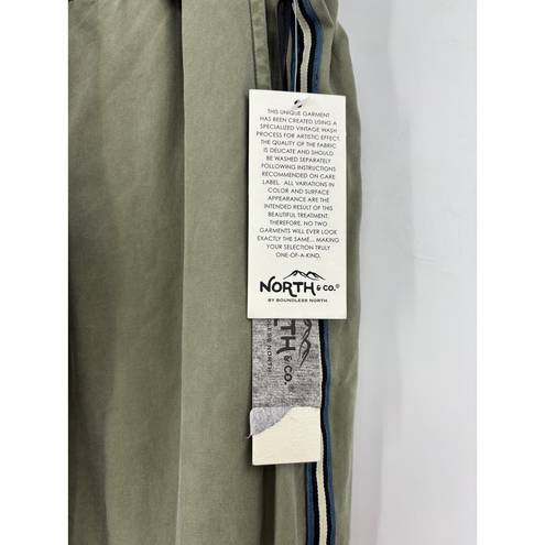 Krass&co North &  by Boundless North Pants Womens Sz Large Side Stripe Jogger Olive NWT