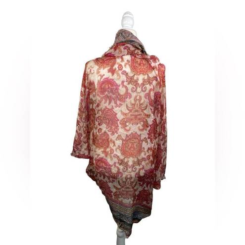 Chico's  Jackie Ikat Blend Cocoon Wrap