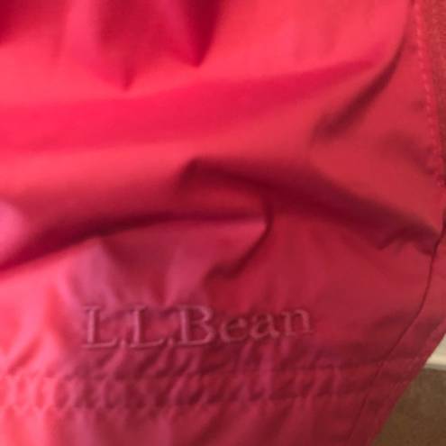 L.L.Bean  1/4 Zip Pullover Rain /Nylon Lightweight Wind Jacket Violet Sz. S