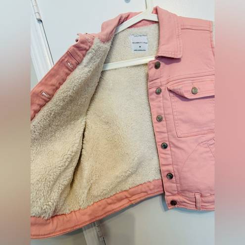 Celebrity Pink New!  Sherpa Vest Size M