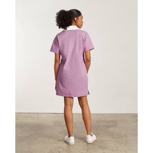 Everlane  The Organic Cotton Polo Dress in Lilac M NWT