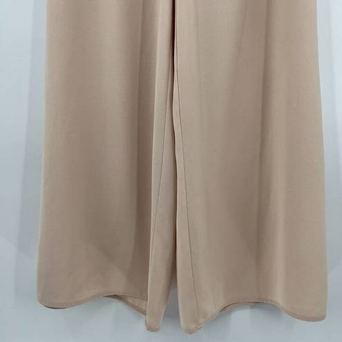 Keepsake  Needed Me Pants Shorts in Nude Side Slit Wide Leg Pants Women's Size S