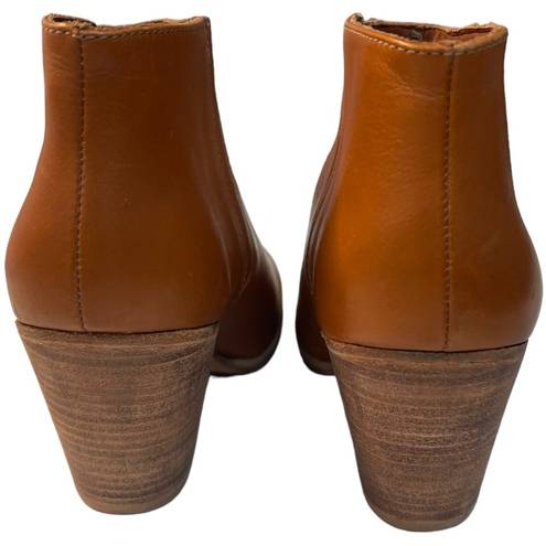 ma*rs RACHEL COMEY  Leather Ankle Boots Whiskey Tan Size 6.5